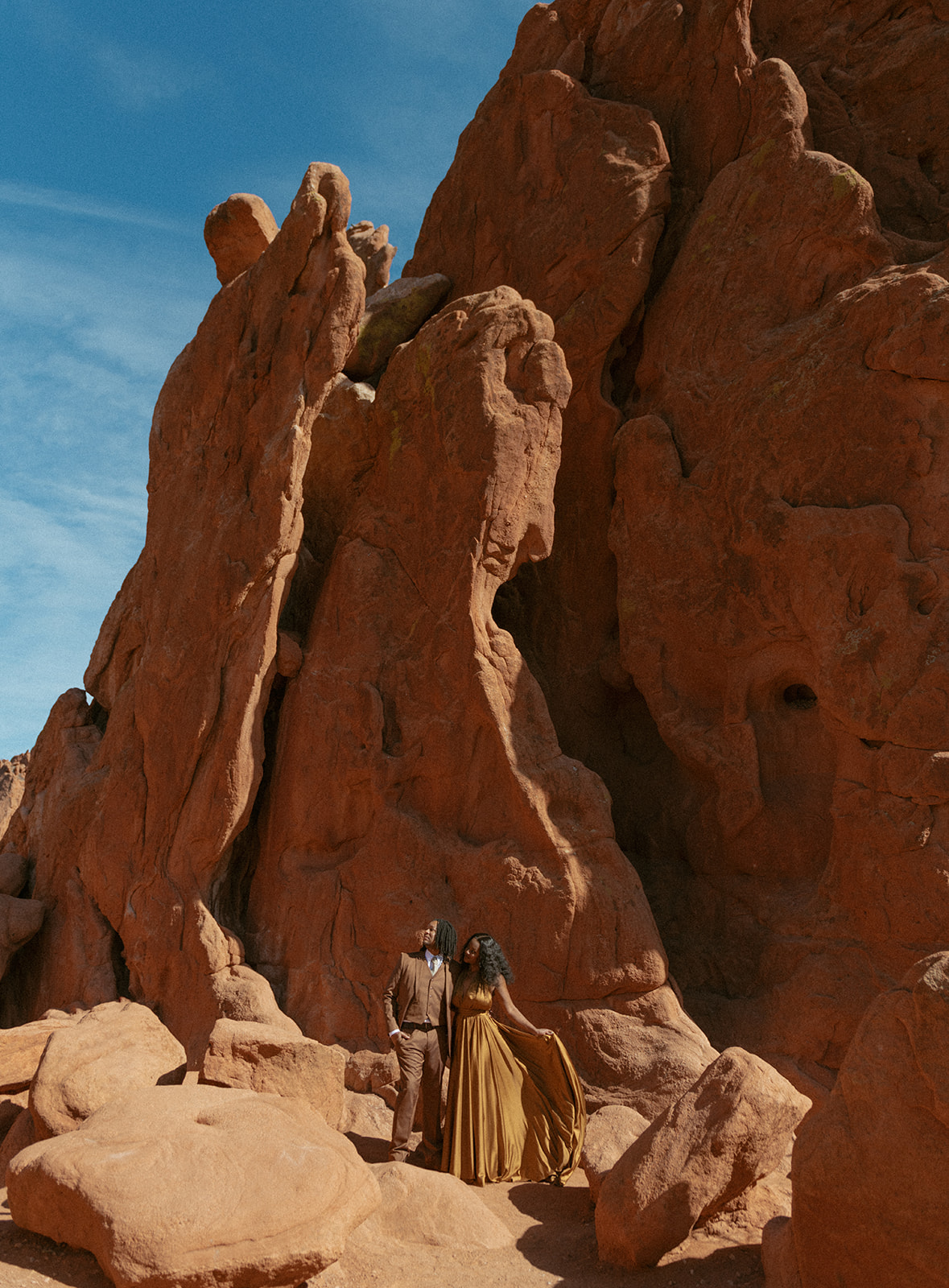 anniversary photos at garden of the gods